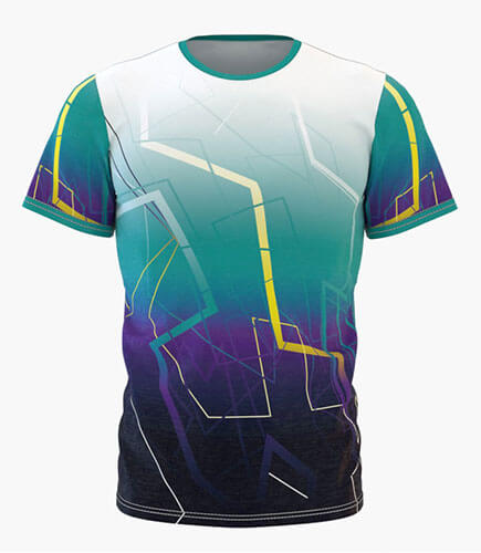 Camiseta Full Print Modelo Yellow Road